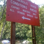 Class IV rapids ahead